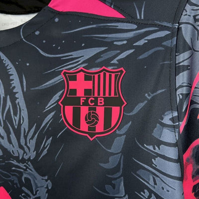 25-26 BAR dark blue and pink Dragon special Jersey