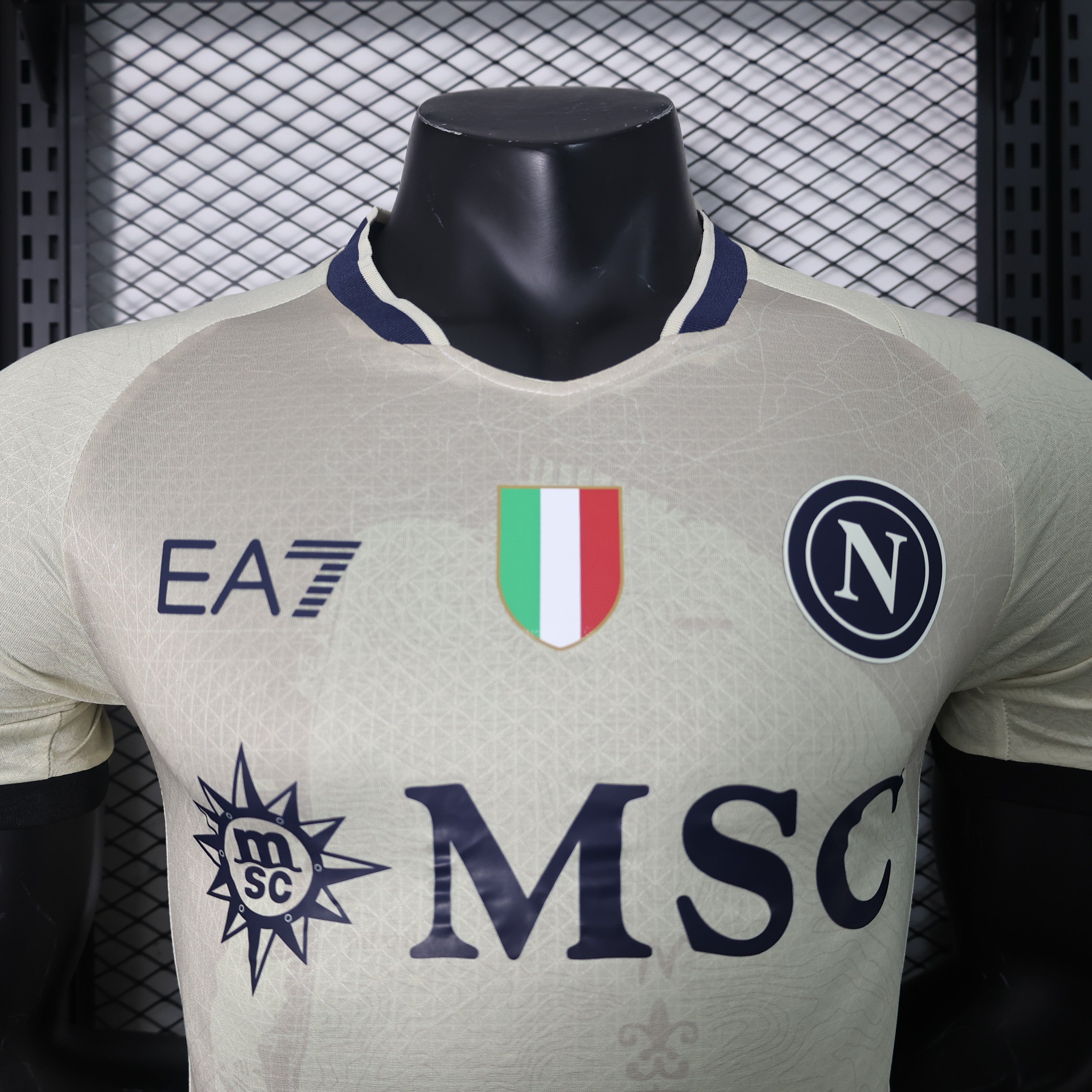 24-25 Napoli white special player version jersey tm