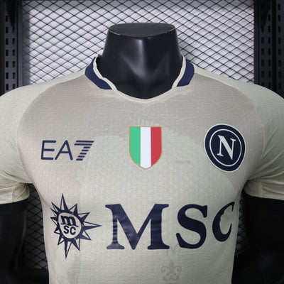 24-25 Napoli white special player version jersey tm
