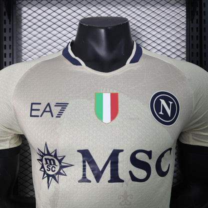 24-25 Napoli white special player version jersey tm