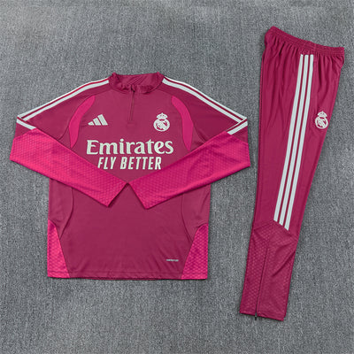 26-27 Season Real Madrid Rose Color Football Sweater Set