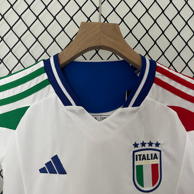 2024 Italy away white kid kit