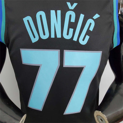 Lone Ranger DONCIC#77 Big Bull Head Black