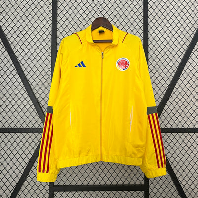 Columbia yellow windbreaker JK