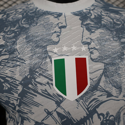 24-25 Italy White Special Player Version Jersey tm