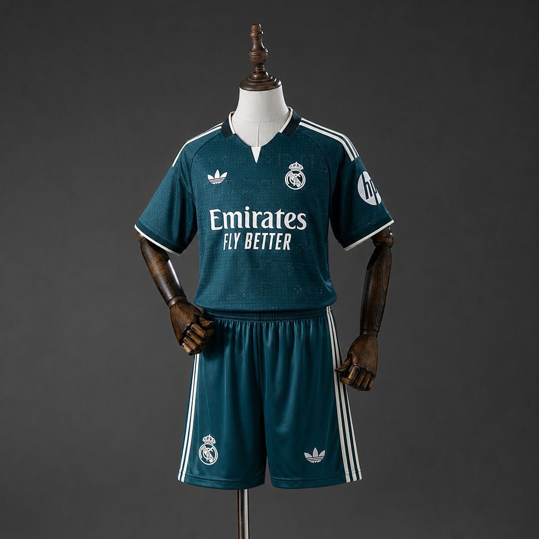 Real Madrid 2026/27 Away Pink Kids kit Jerseys