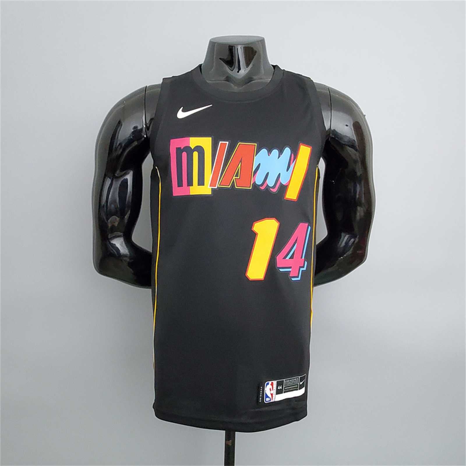 2022 Season Heat Team Herro #14 City Edition Black