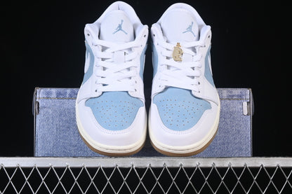 AIR JORDAN 1 LOW DENIM WORN