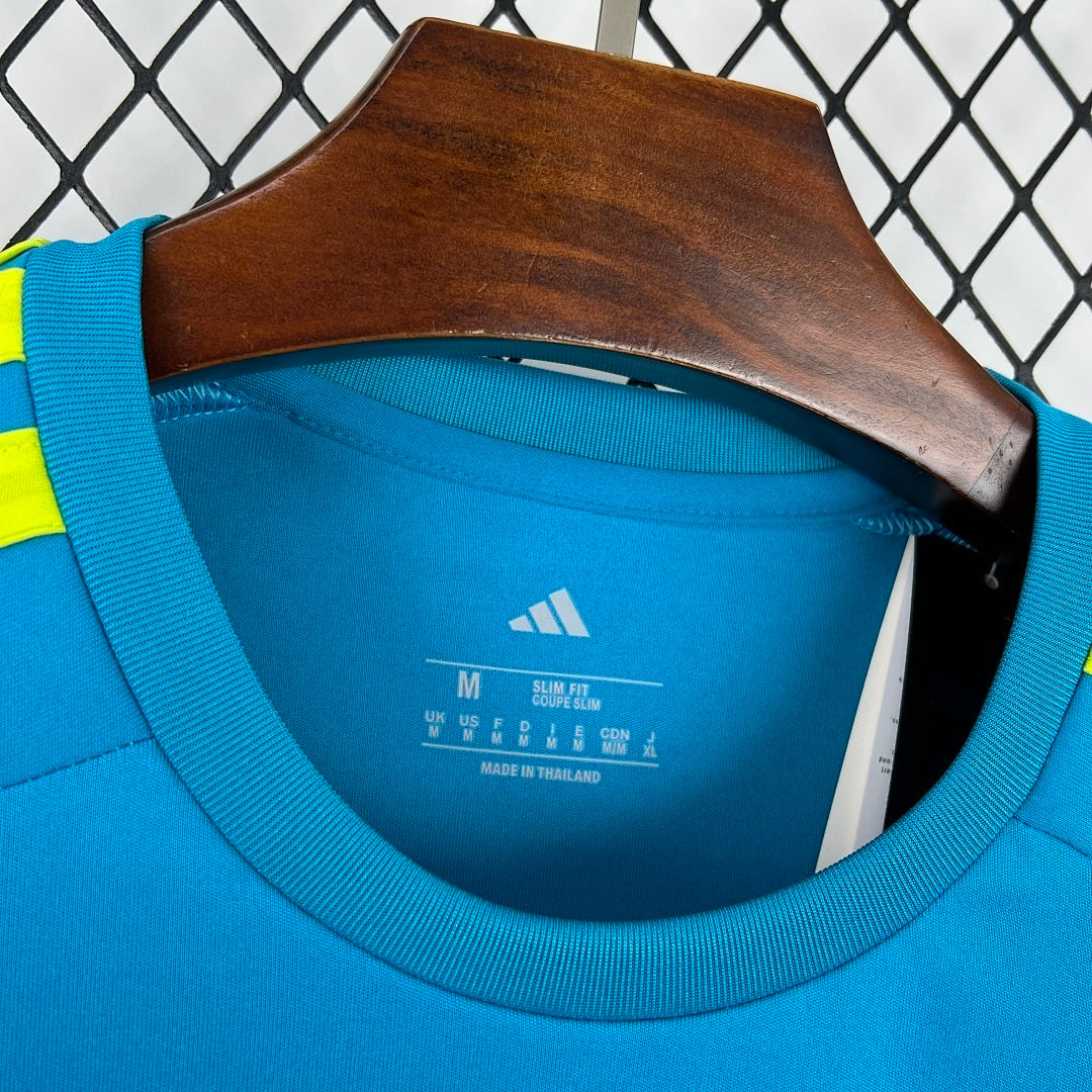 Spain 2026 World Cup Blue Goalkeeper Jersey
