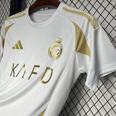 24-25 Al nasser 24-25 third white soccer Fan Version jersey tm
