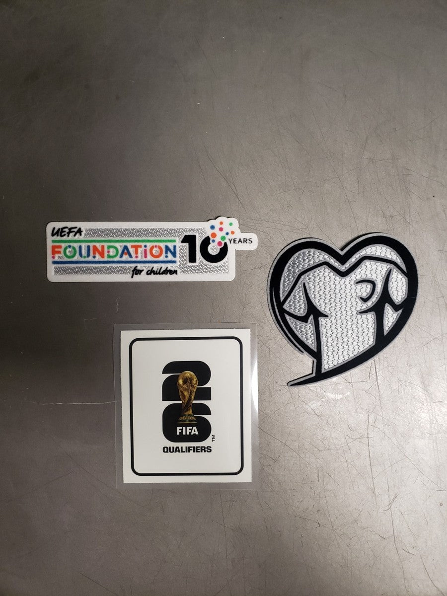 WORLD CUP 2026 QUALIFIERS SOCCER JERSEY PATCH SET