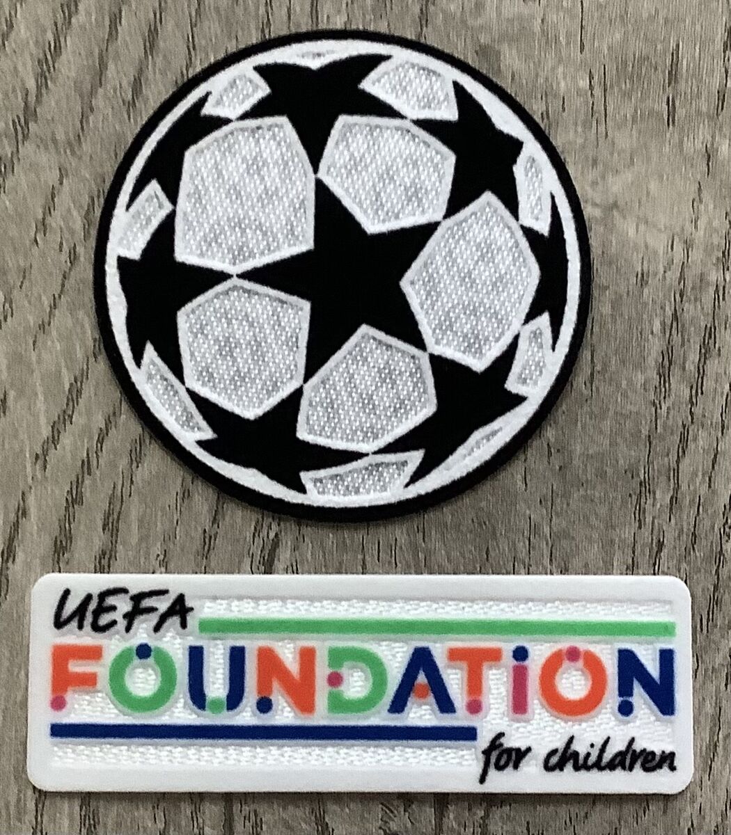 New Season 2024/25 UEFA UCL STARBALL + UEFA FOUNDATION PATCH