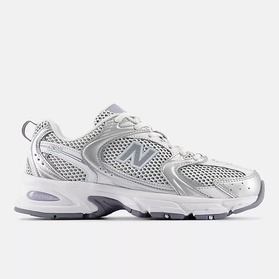 NEW BALANCE 530 GREY MATTER with SILVER METALLIC and DIGITAL MIST