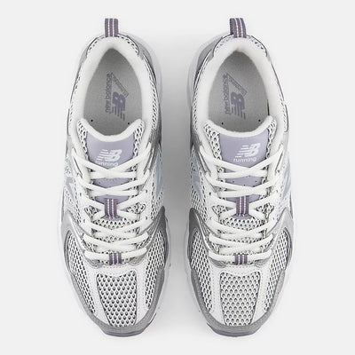 NEW BALANCE 530 GREY MATTER with SILVER METALLIC and DIGITAL MIST